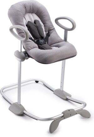 Béaba Up & Down Wipstoel - Schommelstoel - Babyschommel - In hoogte verstelbaar - Grijs