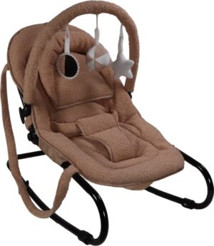 Ding Viggo Bouclé Nougat Wipstoel DI-903581