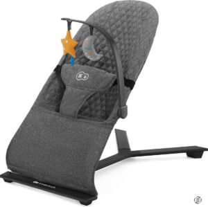 Equivera Wiegstoel Baby - Wipstoel - Wipstoel Baby - Schommelstoel Baby - Babystoel - Baby Stoeltje Zitten Voor Thuis - Babyswing